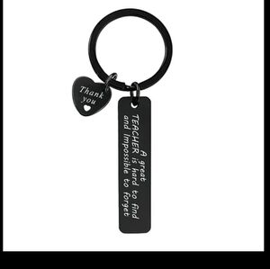 inspirational teacher keychain gift